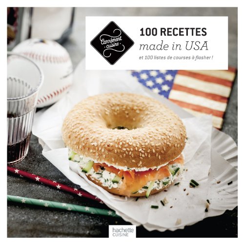 100 recettes made in USA et 100 listes de courses à flasher !